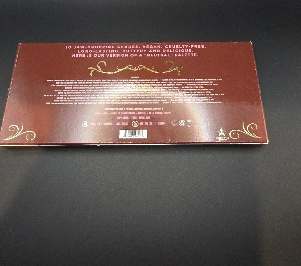 Jeffree Star Androgyny Eyeshadow Palette NIB